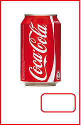 Coca Cola blikje 0,33 l