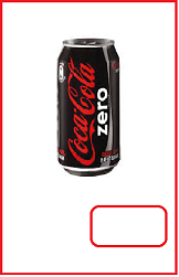 Coca Cola Zero blikje 0,33 l