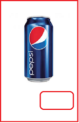 Pepsi cola blikje 0,33 l