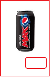Pepsi max blikje 0,33 l
