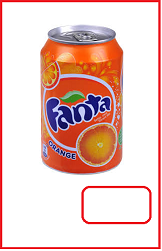 Fanta Orange blikje 0,33 l