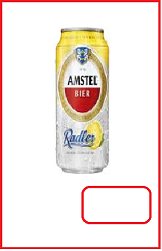 Amstel radler lemon blikje 0%